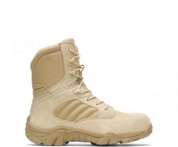 BATES | MEN'S GX-8 DESERT COMPOSITE TOE SIDE ZIP BOOT-DESERT TAN | CANADA OUTLET