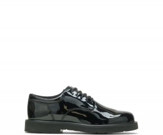 BATES | MEN'S HIGH GLOSS DUTY OXFORD-BLACK | CANADA OUTLET