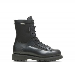 BATES | MEN'S 8" DURASHOCKS WATERPROOF LACE-TO-TOE BOOT-BLACK | CANADA OUTLET