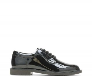 BATES | WOMEN'S SENTRY LUX HIGH GLOSS OXFORD-BLACK | CANADA OUTLET