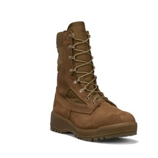 Belleville Men's 550 ST /USMC Hot Weather Steel Toe Boot (EGA)-Coyote Brown | Canada Outlet