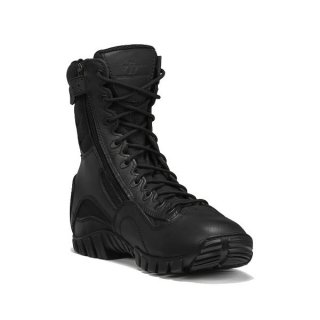 Belleville Men's KHYBER TR960Z / Hot Weather Lightweight Side-Zip Tactical Boot-Black | Canada Outlet