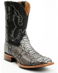New Arrivals Cody James Men's Exotic Python Nevado Western Boots - Broad Square Toe | Black New Arrivals Cody James Men's Exotic Python Nevado Western Boots - Broad Square Toe | Black