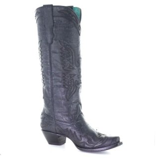 Corral Women's Boots A4047-Black | Canada Outlet