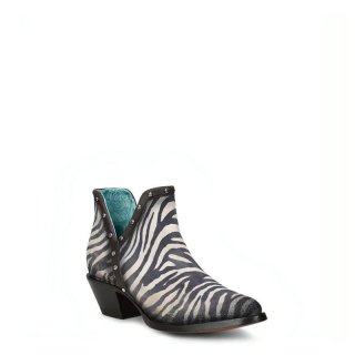 Corral Women's Boots Z2012-White-Black | Canada Outlet