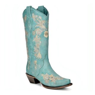 Corral Women's Boots A4239-Turquoise | Canada Outlet