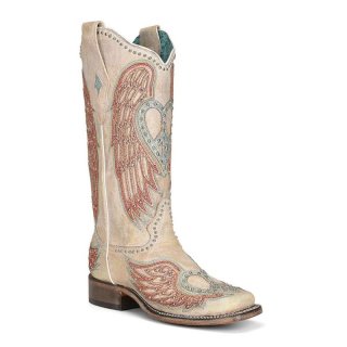 Corral Women's Boots A4314-Bone | Canada Outlet