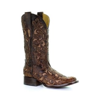 Corral Women's Boots A3326-Brown | Canada Outlet