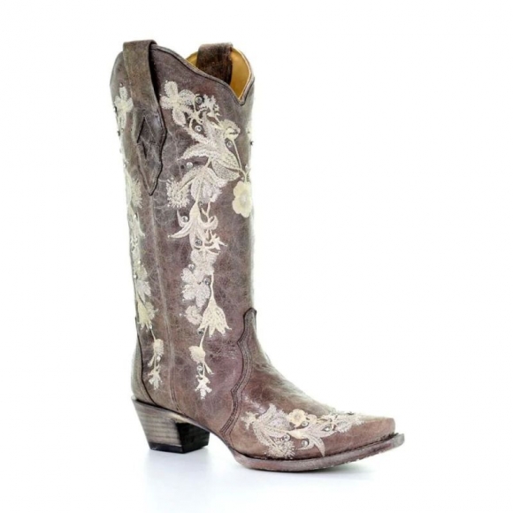 Corral Women's Boots A3572-Brown | Canada Outlet