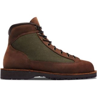 Danner | Men's Danner Ridge Dark Brown/Forest Green Boots