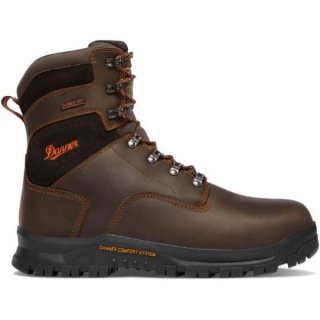 Danner | Men's Crafter 8" Brown Insulated 600G Composite Toe (NMT) Boots