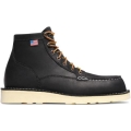 Danner | Men's Bull Run Moc Toe 6" Black Steel Toe Boots