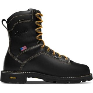 Danner | Men's Quarry USA Black Alloy Toe/MET Guard Boots