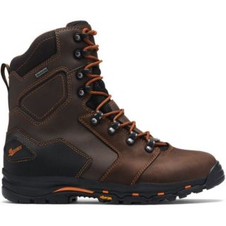 Danner | Men's Vicious 8" Brown Insulated 400G Composite Toe (NMT) Boots