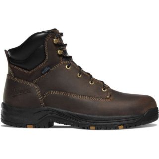 Danner | Men's Caliper 6" Brown Aluminum Toe Boots