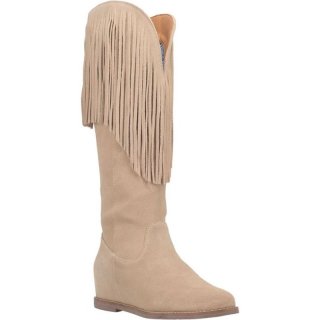 DINGO WOMEN'S HASSIE LEATHER BOOT-SAND | CANADA OUTLET