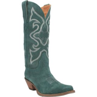 DINGO WOMEN'S OUT WEST LEATHER BOOT-GREEN | CANADA OUTLET