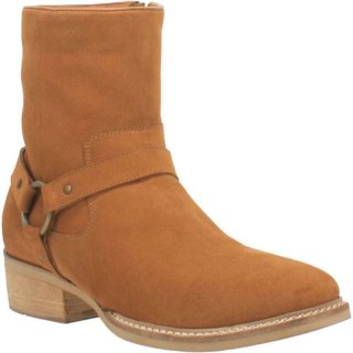 DINGO MEN'S CALGARY LEATHER BOOTIE-CAMEL | CANADA OUTLET