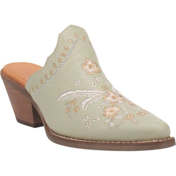 DINGO WOMEN'S WILDFLOWER LEATHER MULE-MINT | CANADA OUTLET