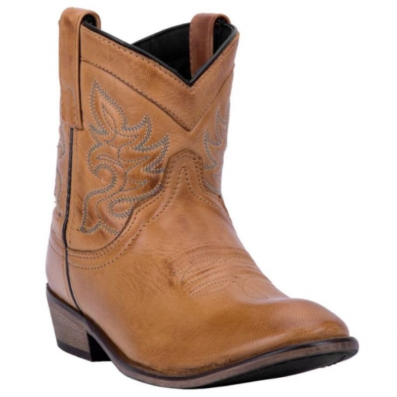 DINGO WOMEN'S WILLIE LEATHER BOOTIE-ANTIQUE TAN | CANADA OUTLET