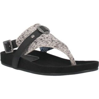 DINGO WOMEN'S HIGHLANDS LEATHER SANDAL-BLACK | CANADA OUTLET