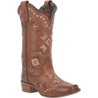 DINGO WOMEN'S MESA LEATHER BOOT-TAN | CANADA OUTLET