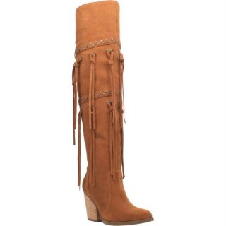 DINGO WOMEN'S WITCHY WOMAN LEATHER BOOT-WHISKEY | CANADA OUTLET