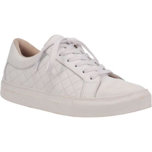 DINGO WOMEN'S VALLEY LEATHER SHOE-WHITE | CANADA OUTLET