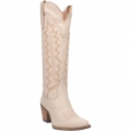 DINGO WOMEN'S HIGH COTTON LEATHER BOOT-SAND | CANADA OUTLET