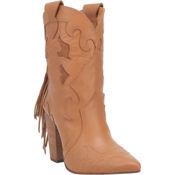 DINGO WOMEN'S LADY'S NIGHT LEATHER BOOTIE | CANADA OUTLET