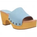 DINGO WOMEN'S BEECHWOOD LEATHER SANDAL-BLUE | CANADA OUTLET