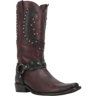 DINGO MEN'S WAR EAGLE LEATHER BOOT-BURGUNDY | CANADA OUTLET