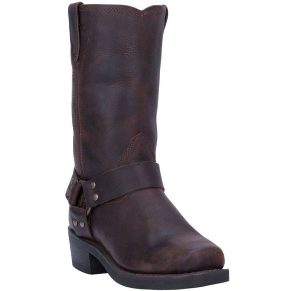 DINGO MEN'S DEAN LEATHER HARNESS BOOT-GAUCHO | CANADA OUTLET