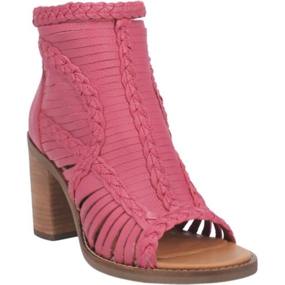 DINGO WOMEN'S JEEZY LEATHER SANDAL-FUCHSIA | CANADA OUTLET