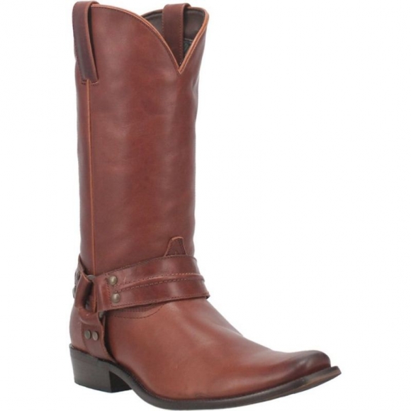 DINGO MEN'S HOMBRE LEATHER BOOT-COGNAC | CANADA OUTLET