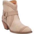 DINGO WOMEN'S GUMMY BEAR LEATHER BOOTIE-SAND SUEDE | CANADA OUTLET