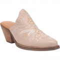 DINGO WOMEN'S WILDFLOWER LEATHER MULE-SAND | CANADA OUTLET