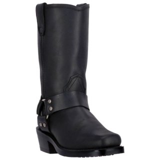 DINGO WOMEN'S MOLLY LEATHER HARNESS BOOT-BLACK | CANADA OUTLET