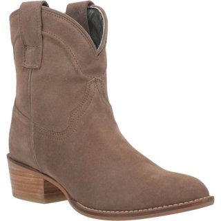 DINGO WOMEN'S TUMBLEWEED LEATHER BOOTIE-SAND | CANADA OUTLET