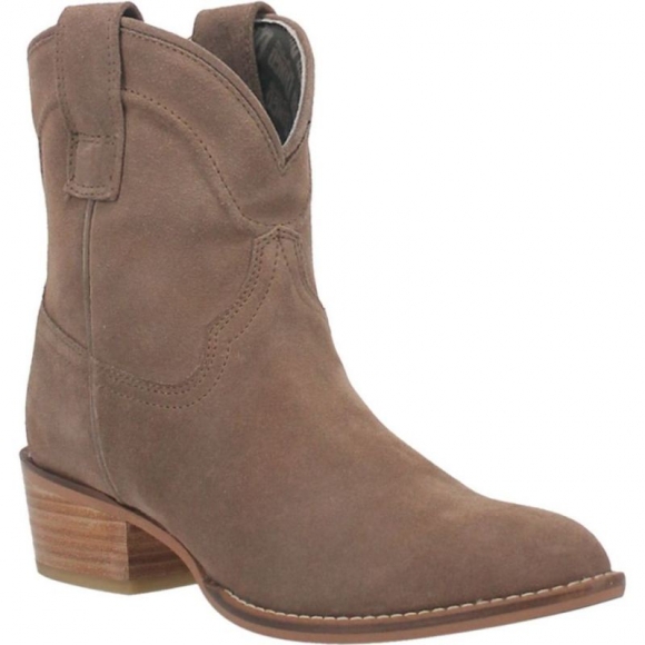 DINGO WOMEN'S TUMBLEWEED LEATHER BOOTIE-SAND | CANADA OUTLET