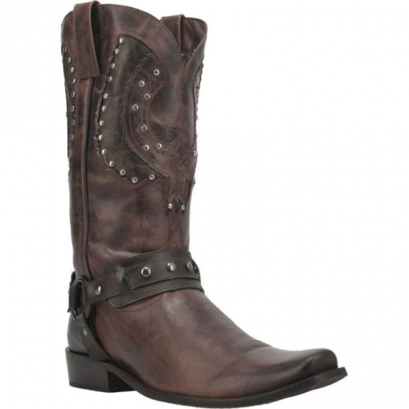 DINGO MEN'S WAR EAGLE LEATHER BOOT-BROWN | CANADA OUTLET