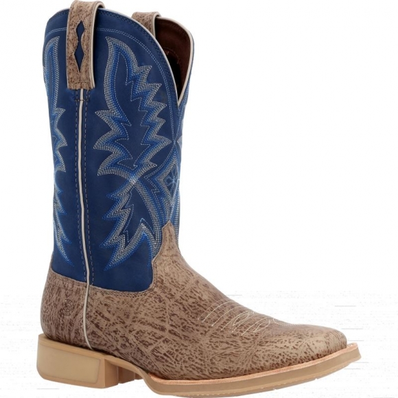 Durango Men's Rebel Pro Lite Weathered Grey Denim Blue Western Boot-Grey Denim Blue