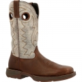 Durango Men's Rebel by Durango Sorrel Ventilated Western Boot-Sorrel And Fog