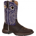 Durango Women's Lady Rebel by Durango Twilight n' Lace Saddle Western Boot-Twilight N' Lace