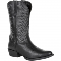 Durango Men's Rebel Frontier Black Western R-Toe Boot-Black Onyx