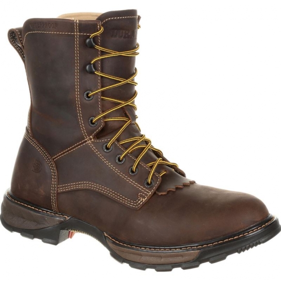 Durango Men's Maverick XP Steel Toe Waterproof Lacer Work Boot-Oiled Brown