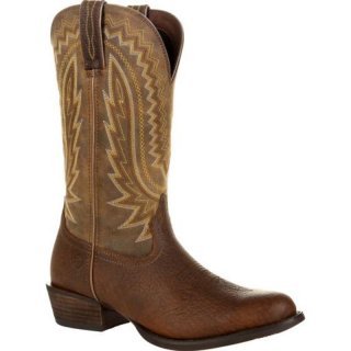 Durango Men's Rebel Frontier Flaxen Brown Western Boot-Flaxen Brown