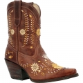 Durango Women's Crush by Durango Golden Wildflower Western Boot-Mossy Oak Elements