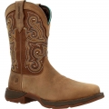 Durango Women's Lady Rebel Work by Durango Composite Toe Western Work Boot-Dusty Brown