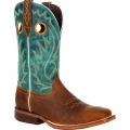 Durango Men's Arena Pro XRT Golden Brown Western Boot-Golden Brown And Turquoise